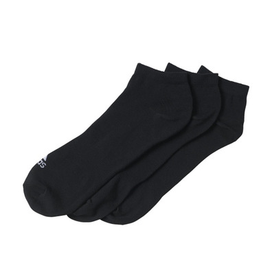 Adidas Calcetines 3 pares tobilleros Performance (negro/blanco)