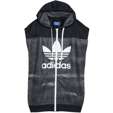 Adidas Originals Mujer Chaqueta Vest Mystic Moon Rita Ora (negro/gris/blanco)