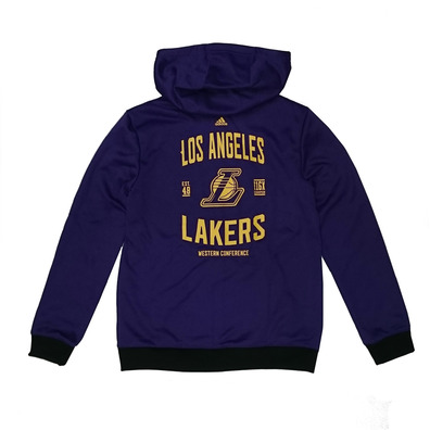 Adidas NBA Sudadera Niño L.A Lakers Fan Wear (purpura/amarillo)