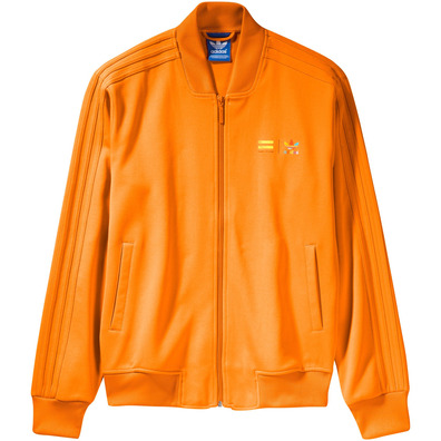 Adidas Originals Chaqueta Mono Color Superstar Pharrell Williams (naranja)