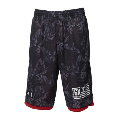 Adidas Short Fanwear Bulls (negro/rojo)