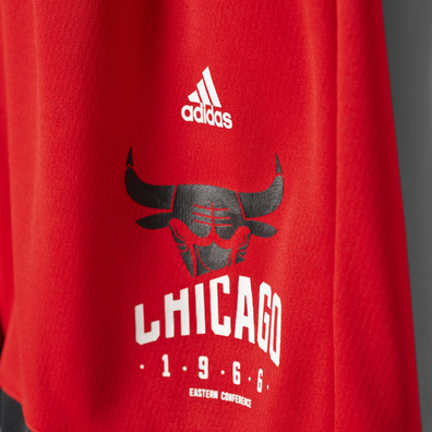 Adidas Basic Short Chicago Bulls Niñ@ (rojo/negro)