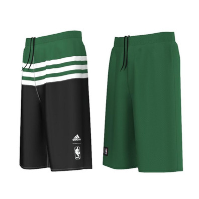 Adidas Short Niñ@ Summer Run Reversible Celtics (negro/verde/blanco)