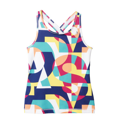 Adidas Junior Girls Camiseta Wardrobe Fitness (multicolor)