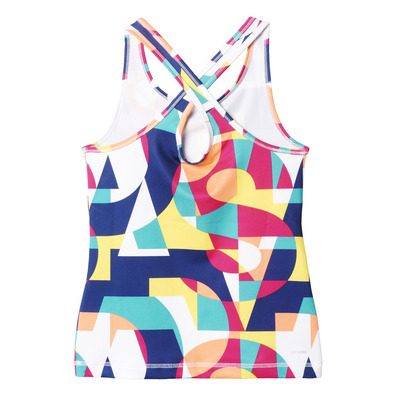 Adidas Junior Girls Camiseta Wardrobe Fitness (multicolor)