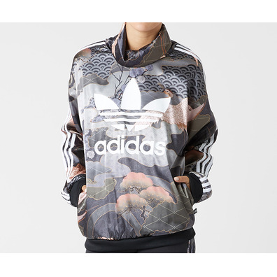 Adidas Originals Rita Ora Sweater "Kimono Print" (multicolor/blanco)