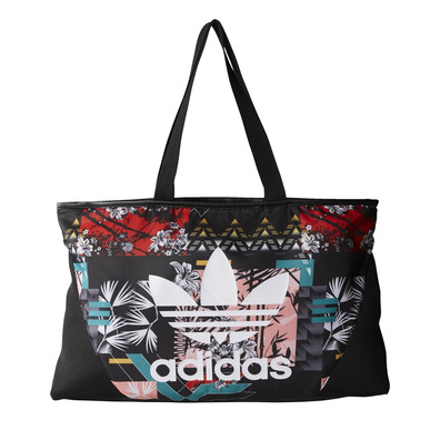 Adidas Originals Bolso Shopper Soccer Tropic (negro/multicolor)