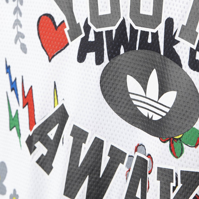 Adidas Originals Tank Top Artist Doodle By Pharrell Williams (multicolor)