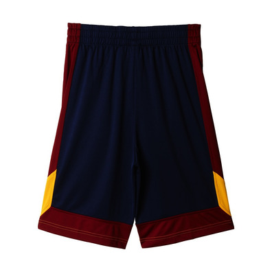 Adidas NBA Short Junior Winter Hoops Cleveland Cavaliers (marino/burdeos/amarillo)