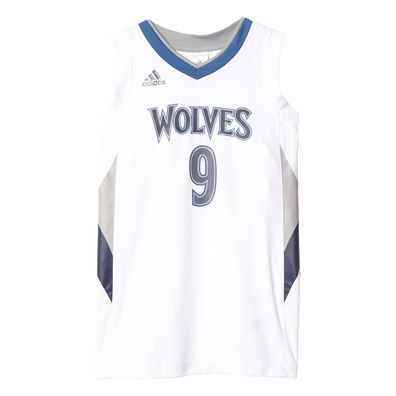 Adidas Pack Ricky Rubio #9# Minnesota Niño (white/blue/black)