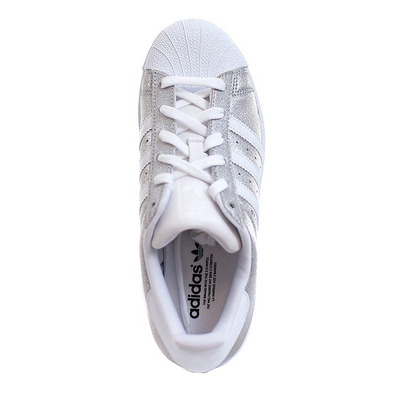 Adidas Originals Mujer Superstar "Silver Crystal" (plata purpurina)