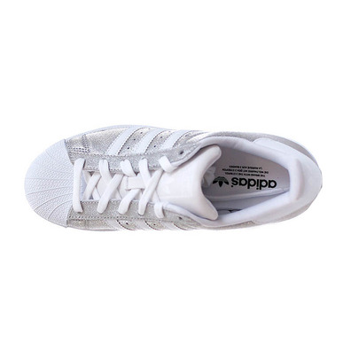 Adidas Originals Mujer Superstar "Silver Crystal" (plata purpurina)