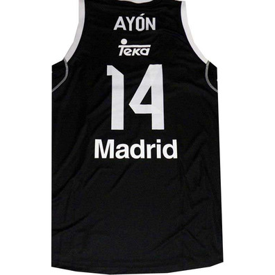 Camiseta Ayón 2ª Equipación Real Madrid Basket 2014 (negra)