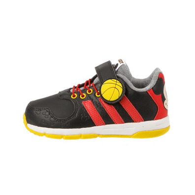 Adidas Zapatillas Disney Mickey Mouse CF Infantil (negro/amarillo/rojo)