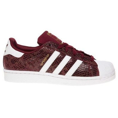 Adidas Originals Superstar Snake Kids "Maroon" (burgundy/blanco)