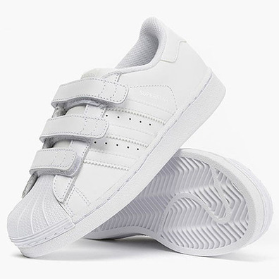 Adidas Originals Superstar Foundation CF Infantil (blanco)