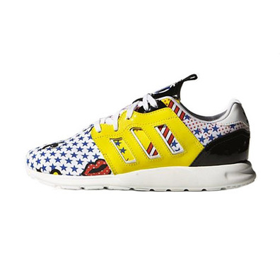 Adidas Originals ZX 500 2.0 Rita Ora W "Cómic" (amarillo/rojo/multicolor)