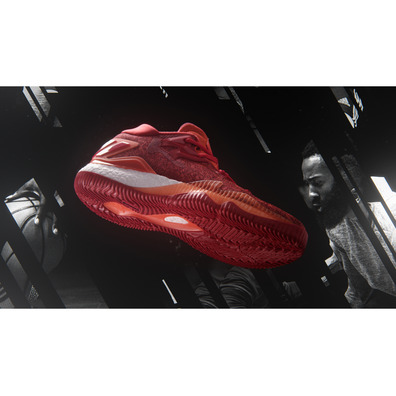 Adidas Crazylight Boost Low 2016 James Harden "Red Fever" (solar red/scarlet/ftwr white)