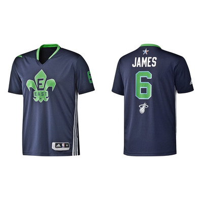 Adidas Camiseta James NBA All-Star 2014 Este (marino/verde)