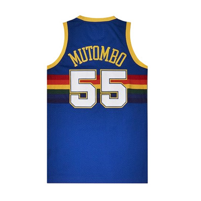 Adidas Camiseta Retro Swingman Dikembe Mutombo Denver Nuggets