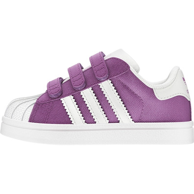 Adidas Superstar 2 CF I (morado/blanco)