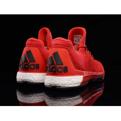 Adidas Crazy Light Boost 2015 Primeknit Low "Scarlet" (rojo/negro/blanco)