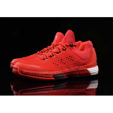 Adidas Crazy Light Boost 2015 Primeknit Low "Scarlet" (rojo/negro/blanco)