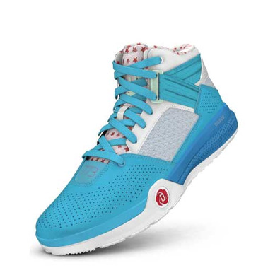 D Rose 773 IV "Soft Blue F. Reyes" (azul celeste/blanco/gris/rojo)