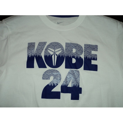 Camiseta Kobe 24 Pattern (100/blanco/azul)