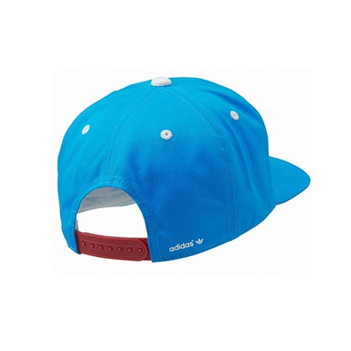 Adidas Gorra Adicolor Trefoil Flat (azul/blanco/rojo)