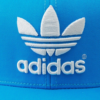 Adidas Gorra Adicolor Trefoil Flat (azul/blanco/rojo)