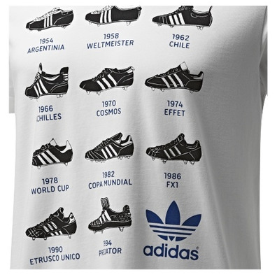 Adidas Originals Camiseta Boot History (Blanco)