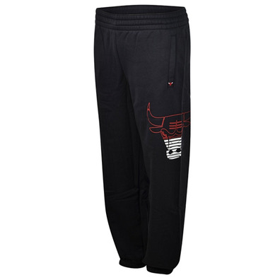 Adidas NBA Pantalón Fan Winter Chicago Bulls (negro)