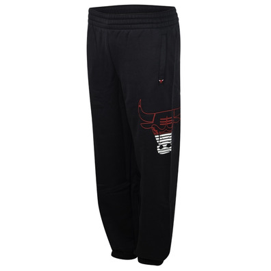 Adidas NBA Pantalón Niño Fan Winter Chicago Bulls (negro)