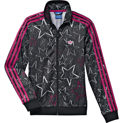 Adidas Chandal JG Style Firebird  (negro/rosa)