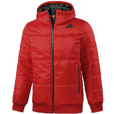 Adidas Chaqueta Padded Basic (rojo/negro)