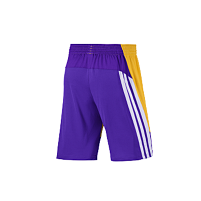 Adidas Short NBA Angeles Lakers (amarillo/blanco/purpura)