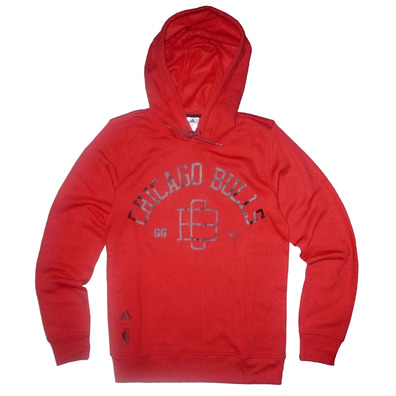 Adidas Sudadera NBA Chicago Bulls Washed P (rojo/negro)