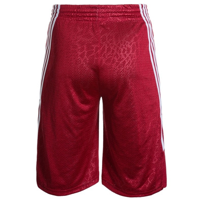 Adidas NBA Short Heat Reversible Smer Run (burdeos/negro)