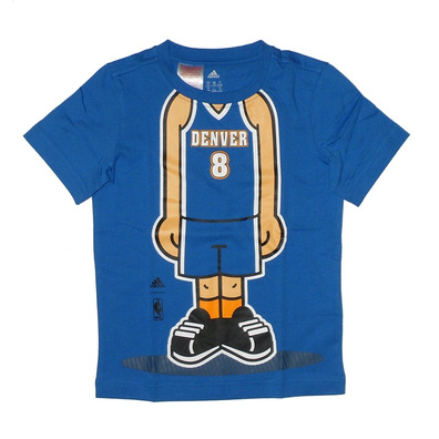 Adidas Camiseta Niño GFX Graphic Denver Gallinari Nº 8 (azul)