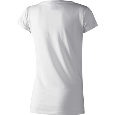 Adidas Camiseta Precious Stones Trefoil Mujer (blanco)