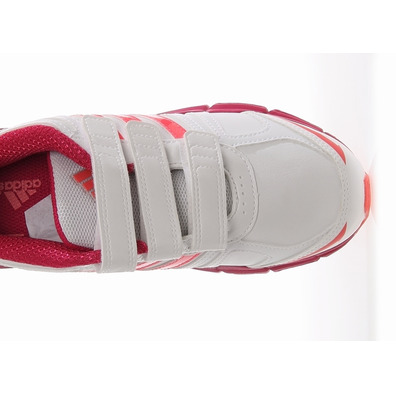 Adidas adifast Syn CF Kids (28-35)(blanco/rosa intenso)