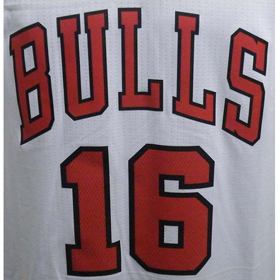 Adidas Camiseta Swingman Pau Gasol Bulls (blanco/rojo)