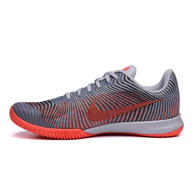 Kobe Mentality II "Bright Gray" (004/wolf grey/bright crimson)