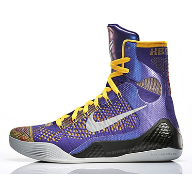 Kobe 9 Elite "Lakers Team"  (500/purple/laser orange/wolf grey)