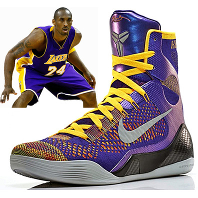 Kobe 9 Elite "Lakers Team"  (500/purple/laser orange/wolf grey)