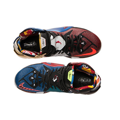 Lebron XII SE Premium "What The" (909/multicolor/phantom/cacao)