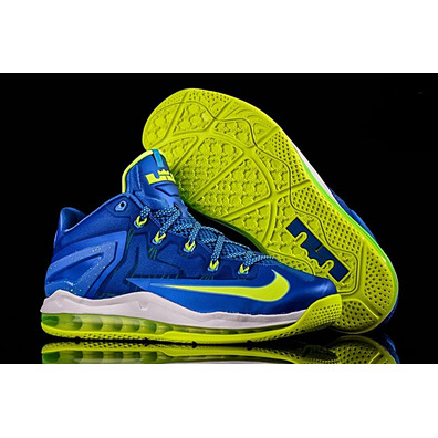 Air Max Lebron XI Low "Sprite" (471/azul/volt/blanco)