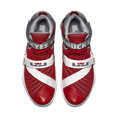 Lebron Soldier IX Premium "Ohio State" (601/red/silver/wite)