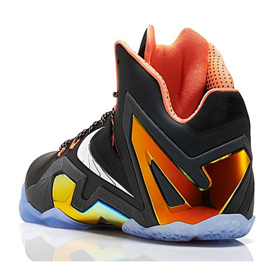 Lebron XI Elite "Gold" (002/negro/metalic gold/blanco/azul)